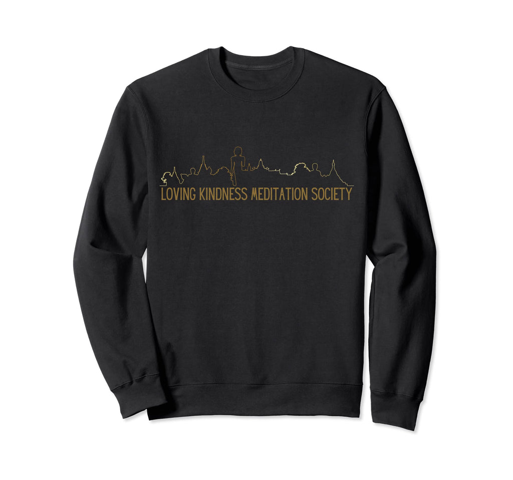 Mindfulness Buddha Buddhism Sweatshirt - Streetwear Style for Adults - T-Shirt, Sweatshirt, Hoodie