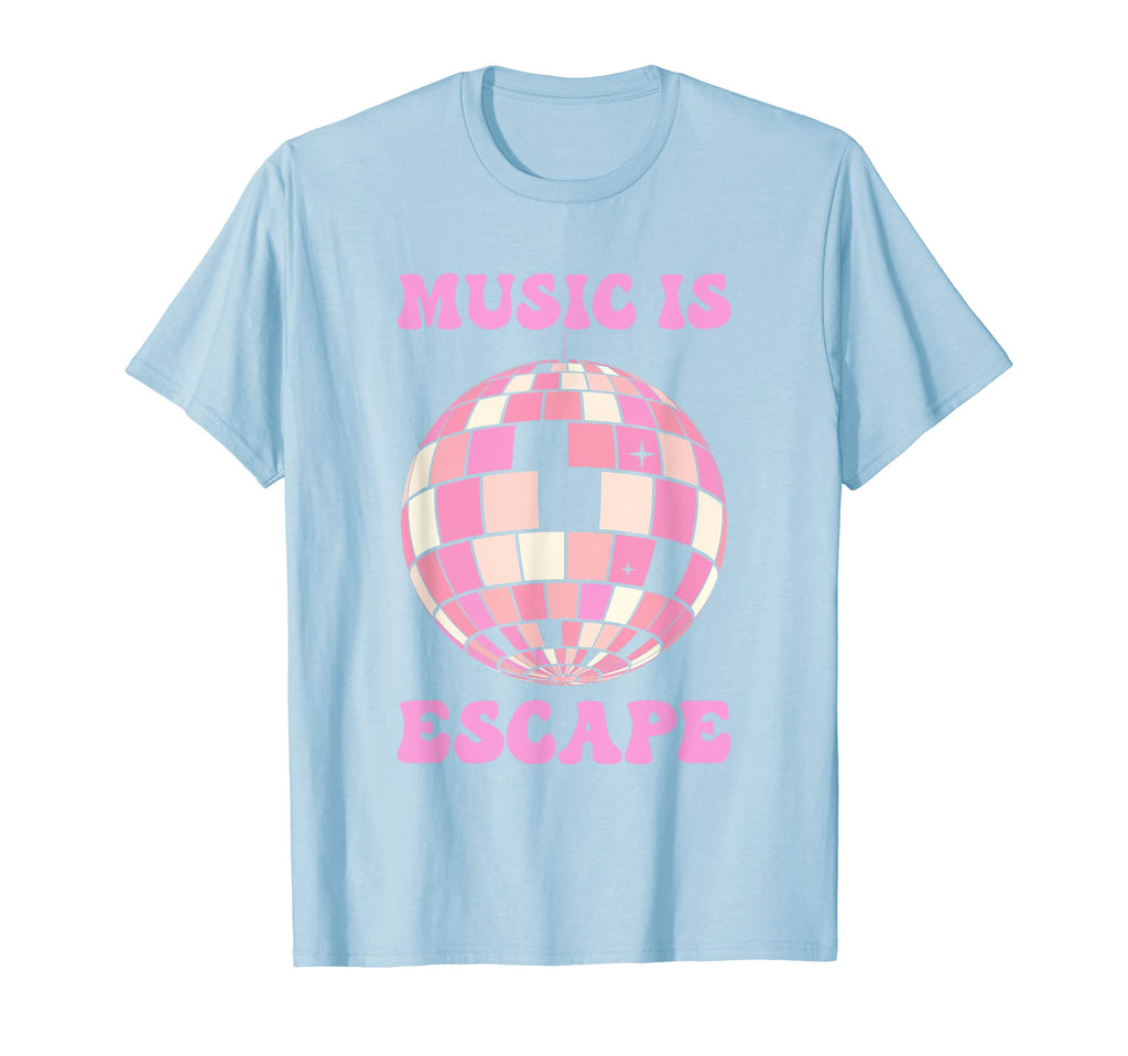 Danish Pastel Aesthetic Music Is T-Shirt - Custom Art Print Men Women - T-Shirt, Sweatshirt, Hoodie