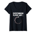 Womens Overthinker Overthinking Please T-Shirt - Graphic Print for Adults - T-Shirt, Sweatshirt, Hoodie