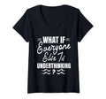Womens Funny Overthinker What If T-Shirt - Custom Art Print Men Women - T-Shirt, Sweatshirt, Hoodie