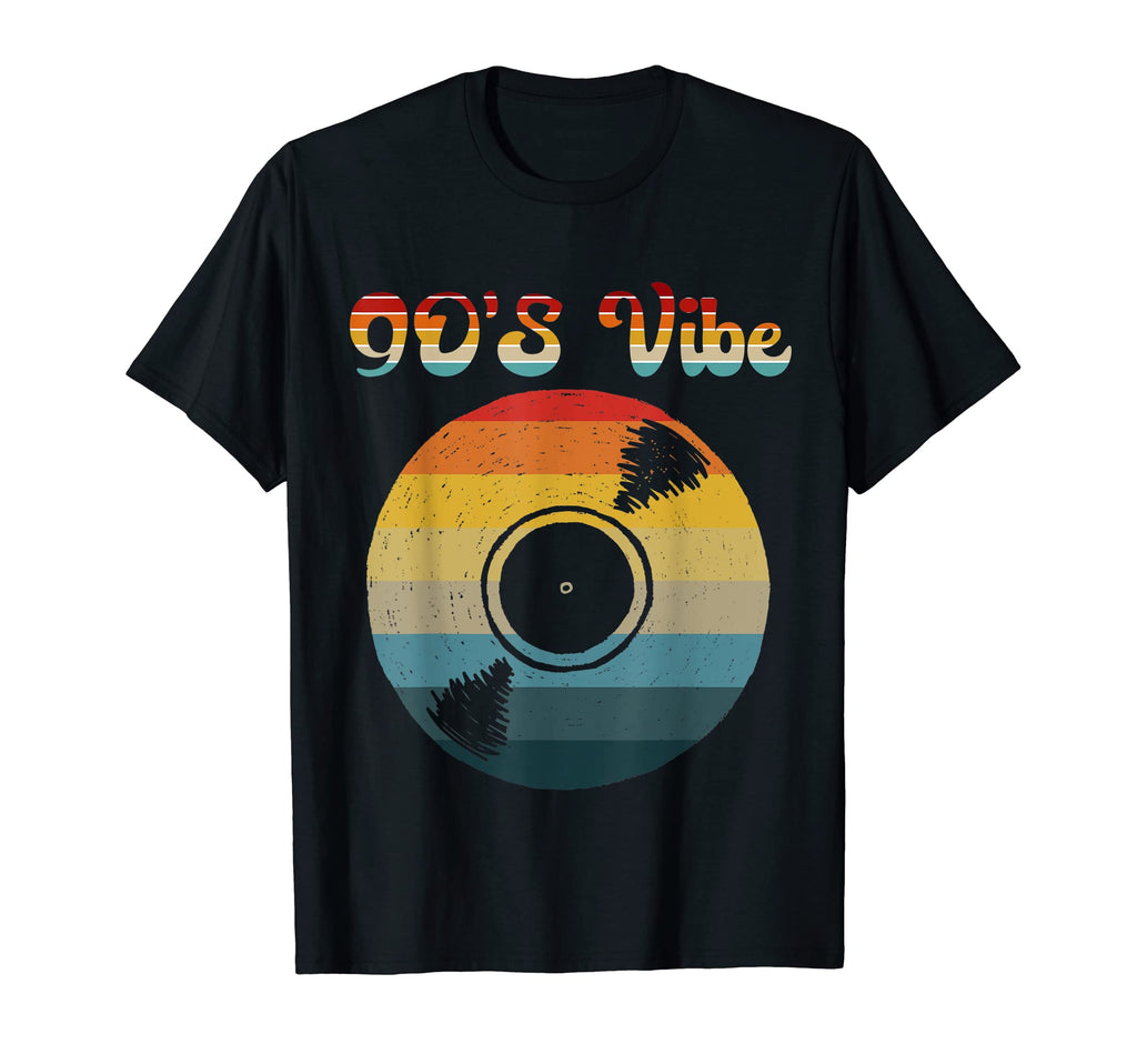 Sunset 90S Vibe Vinyl Record Music T-Shirt - Aesthetic Graphic for Adults - T-Shirt, Sweatshirt, Hoodie