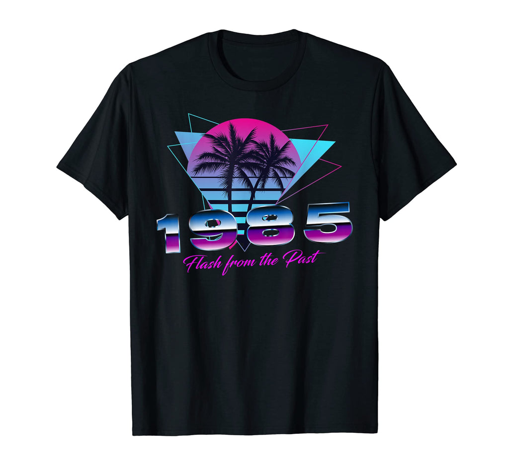 36 Year Old Gifts 1985 80S Synthwave T-Shirt - Novelty Apparel Men Women - T-Shirt, Sweatshirt, Hoodie