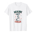 Healing Isnt Linear Mental Health T-Shirt - Unique Graphic for Adults - T-Shirt, Sweatshirt, Hoodie