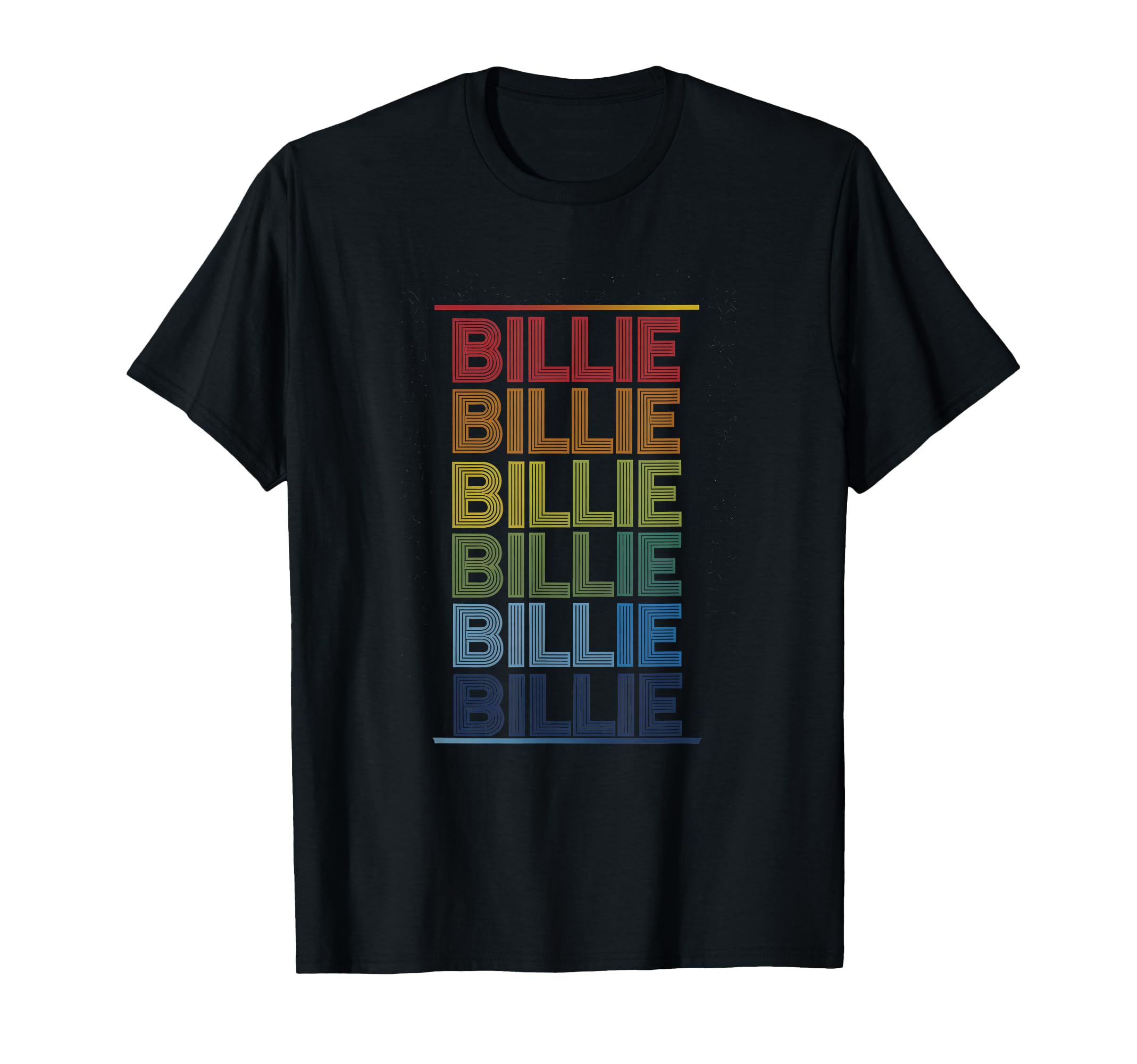 Billie Multicolor Typography T-Shirt - Graphic Print Unisex - T-Shirt, Sweatshirt, Hoodie