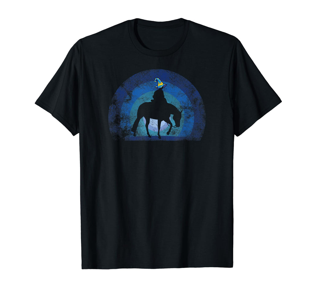 Cowboy Wizard Sunset Halloween Western T-Shirt - Unique Graphic Unisex - T-Shirt, Sweatshirt, Hoodie