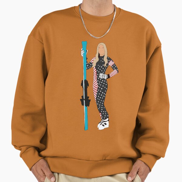 Lindsey Vonn USA Alpine Ski Minimalist Winter - Adult & Kids T-Shirts, Sweatshirts & Hoodies apparel design preview 1