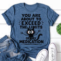 You Are About To Exceed The Limits Cat Print Women - Adult & Kids T-Shirts, Sweatshirts & Hoodies apparel design preview 1