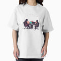 Daft Punk Gamers Retrowave Outrun Aesthetic Retro - Adult & Kids T-Shirts, Sweatshirts & Hoodies apparel design preview 1