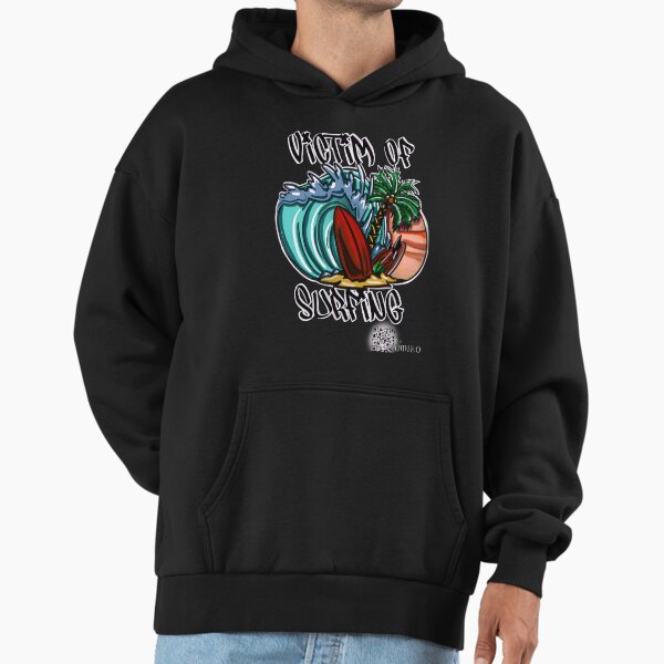 Victim of Surfing - Adult & Kids T-Shirts, Sweatshirts & Hoodies apparel design preview 1