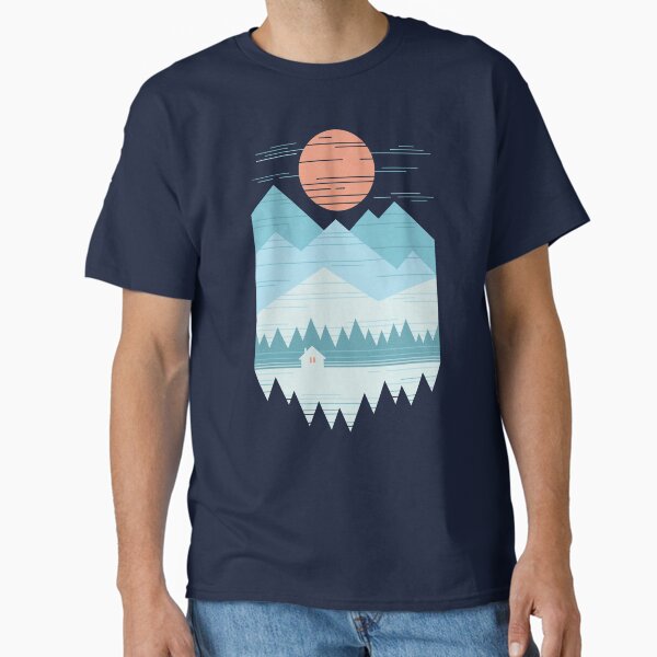 Cabin In The Snow - Adult & Kids T-Shirts, Sweatshirts & Hoodies apparel design preview 1