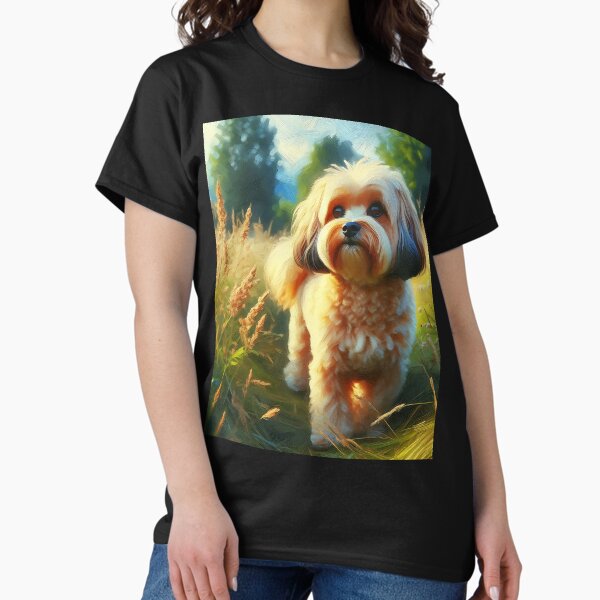 Maltipoo Art #5 Lovers - Adult & Kids T-Shirts, Sweatshirts & Hoodies apparel design preview 1