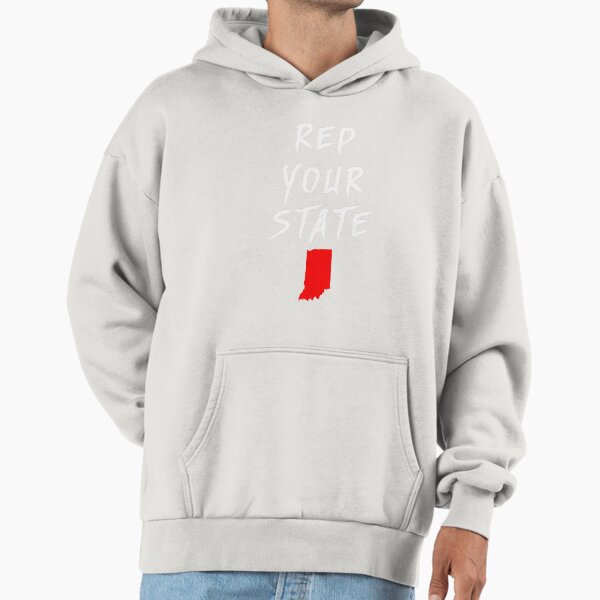 REP YOUR STATE INDIANA - Adult & Kids T-Shirts, Sweatshirts & Hoodies apparel design preview 1