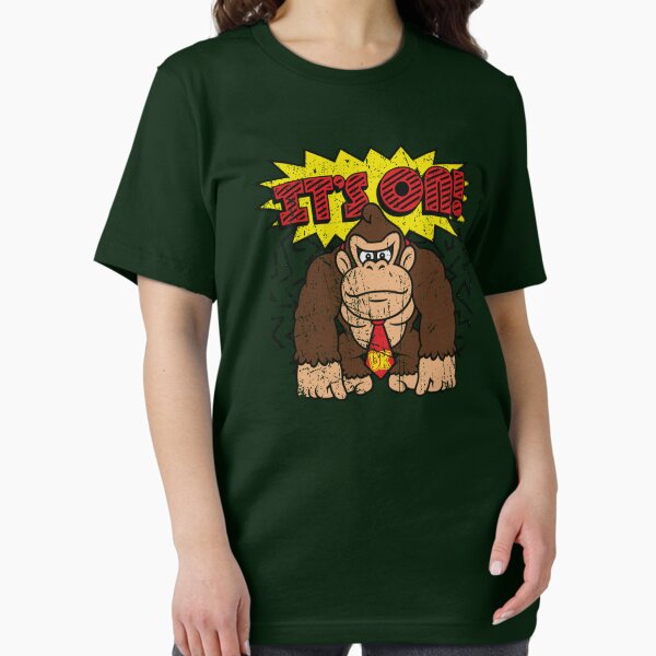 Donkey Kong It's On! Vintage Distressed - Adult & Kids T-Shirts, Sweatshirts & Hoodies apparel design preview 1