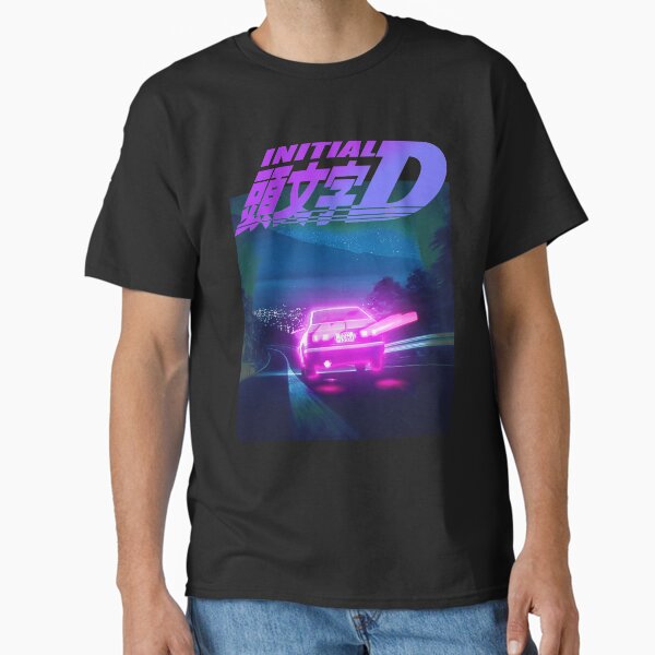 INITIAL D NEON LIGHT AE86 - Adult & Kids T-Shirts, Sweatshirts & Hoodies apparel design preview 1