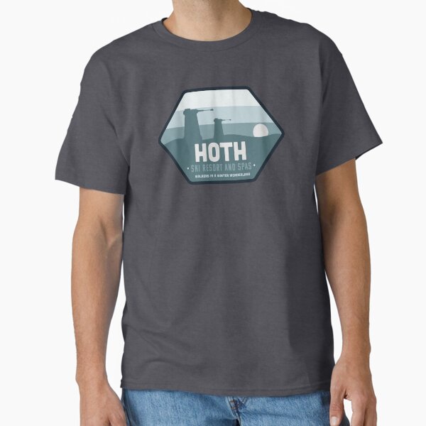 Hoth Ski Resort Walkers in a Winter Wonderland - Adult & Kids T-Shirts, Sweatshirts & Hoodies apparel design preview 1
