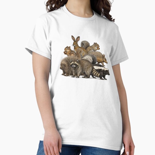 Embroidered-Style Critters 2 - Adult & Kids T-Shirts, Sweatshirts & Hoodies apparel design preview 1