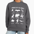 Simple Vintage Humor Funny Rare Animals of the World - Adult & Kids T-Shirts, Sweatshirts & Hoodies apparel design preview 1