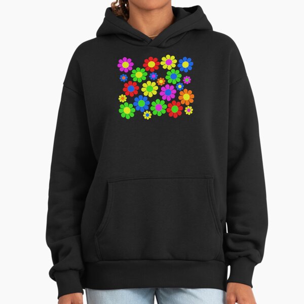 Hippy Flower Daisy Spring Pattern - Adult & Kids T-Shirts, Sweatshirts & Hoodies apparel design preview 1