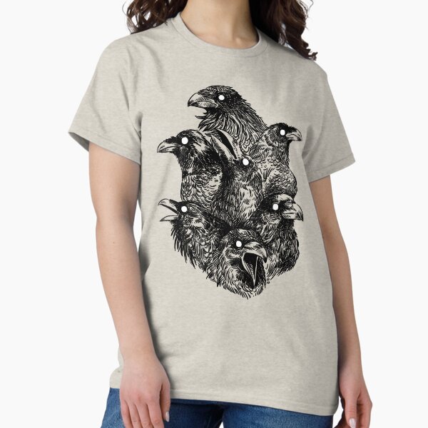 Raven pattern 2 - Adult & Kids T-Shirts, Sweatshirts & Hoodies apparel design preview 1