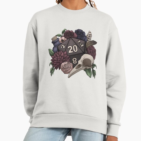 Necromancer D20 Tabletop RPG Gaming Dice - Adult & Kids T-Shirts, Sweatshirts & Hoodies apparel design preview 1