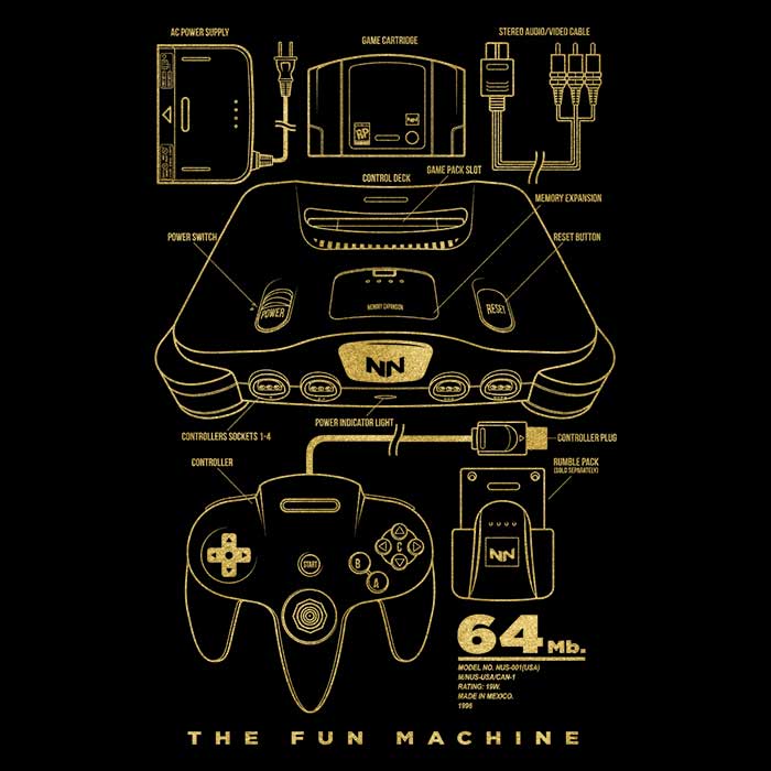 64-Bit Youth Apparel - Adult & Kids T-Shirts, Sweatshirts & Hoodies apparel design preview 2