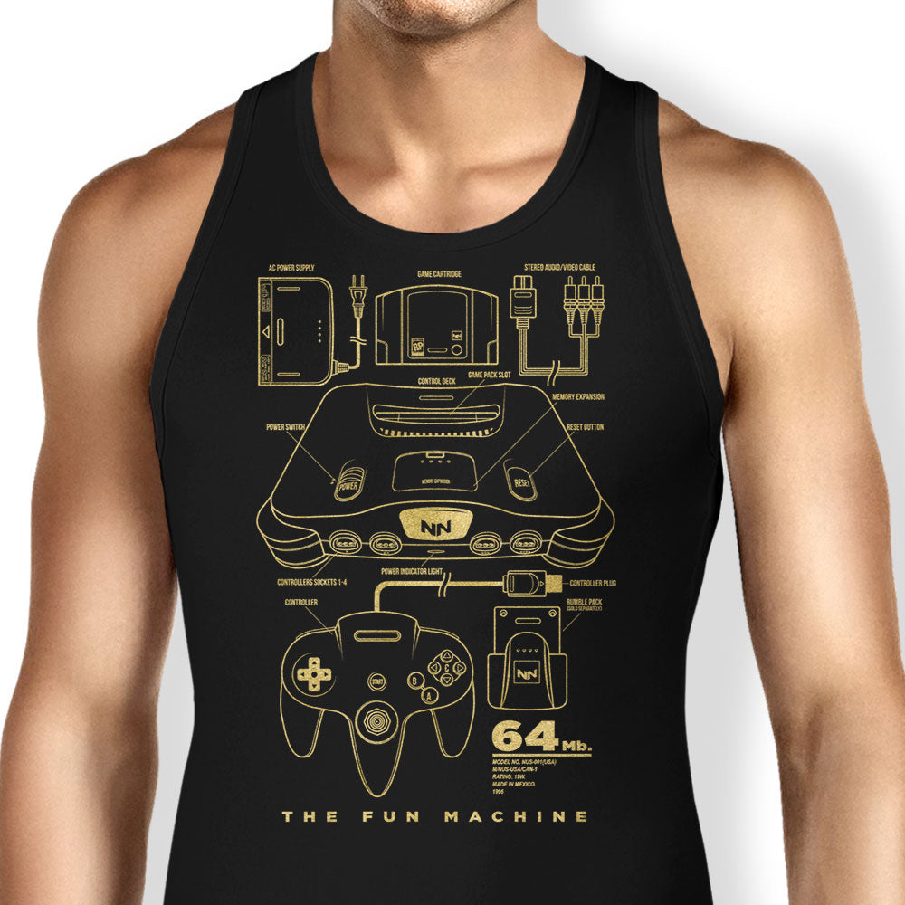64-Bit Tank Top - Adult & Kids T-Shirts, Sweatshirts & Hoodies apparel design preview 1