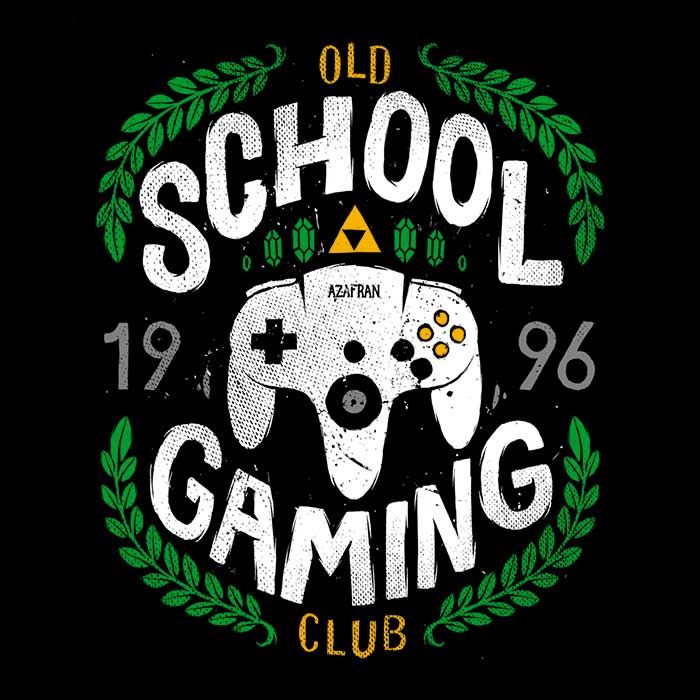 64 Gaming Club Men's Apparel - Adult & Kids T-Shirts, Sweatshirts & Hoodies apparel design preview 2