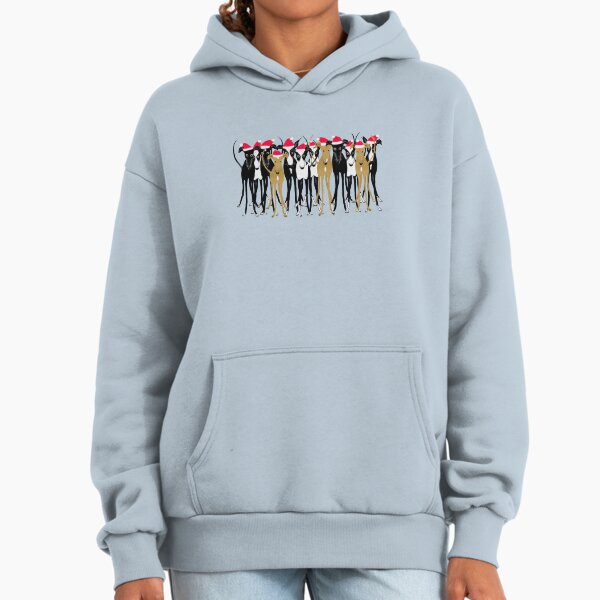 Christmas Greyhound gathering - Adult & Kids T-Shirts, Sweatshirts & Hoodies apparel design preview 1
