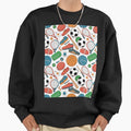 Colorful Sports Equipment Seamless Pattern - Adult & Kids T-Shirts, Sweatshirts & Hoodies apparel design preview 1