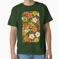 Bohemian Blooms funky fall colors - Adult & Kids T-Shirts, Sweatshirts & Hoodies apparel design preview 1