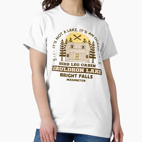 Cauldron Lake Cabin - Adult & Kids T-Shirts, Sweatshirts & Hoodies apparel design preview 1
