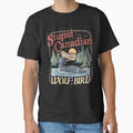 Funny Stupid Canadian Wolf Bird Absurd Animal Meme - Adult & Kids T-Shirts, Sweatshirts & Hoodies apparel design preview 1