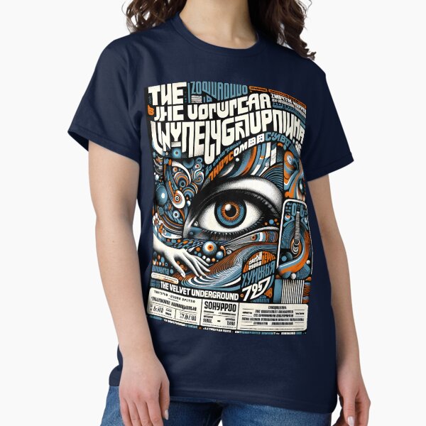 The Velvet Underground Vintage Communist Poster V2 - Adult & Kids T-Shirts, Sweatshirts & Hoodies apparel design preview 1