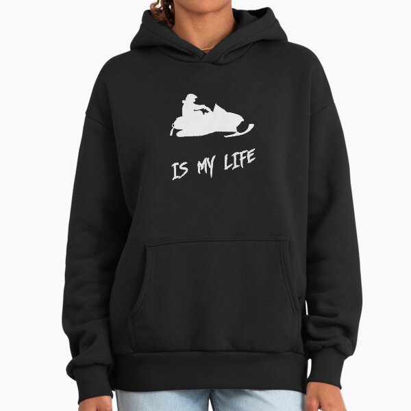 Snow mobile is my life - Adult & Kids T-Shirts, Sweatshirts & Hoodies apparel design preview 1