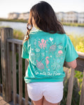 Southernology Sea Life Go with the Flow Comfort - Adult & Kids T-Shirts, Sweatshirts & Hoodies apparel design preview 1