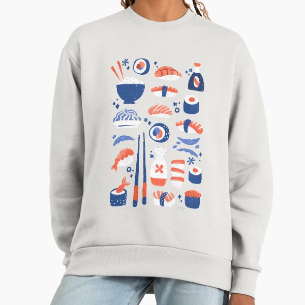 Sushi Dreams Charcoal - Adult & Kids T-Shirts, Sweatshirts & Hoodies apparel design preview 1