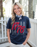 Southernology USA 1776 Statement Comfort Colors - Adult & Kids T-Shirts, Sweatshirts & Hoodies apparel design preview 1