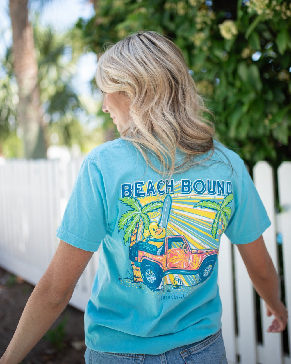 Southernology Beach Bound Comfort Colors - Adult & Kids T-Shirts, Sweatshirts & Hoodies apparel design preview 1