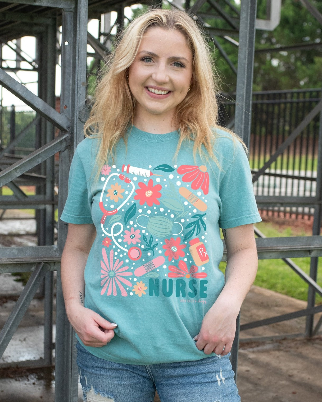 Southernology Nurses Tools Comfort Colors - Adult & Kids T-Shirts, Sweatshirts & Hoodies apparel design preview 1