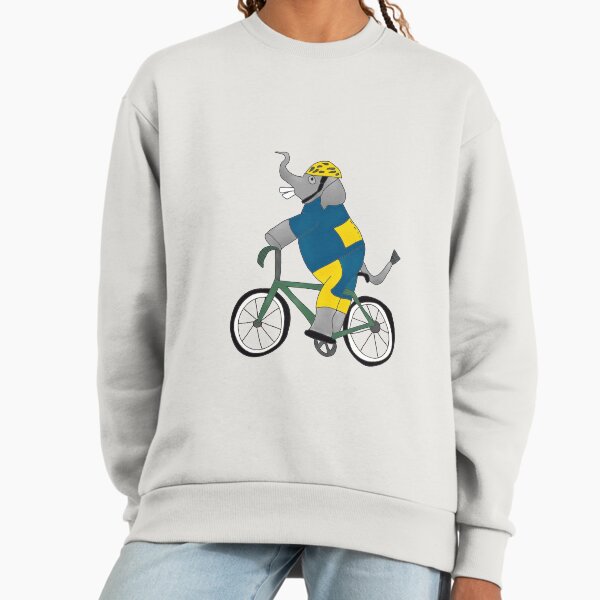 Cyclist Elephant - Adult & Kids T-Shirts, Sweatshirts & Hoodies apparel design preview 1