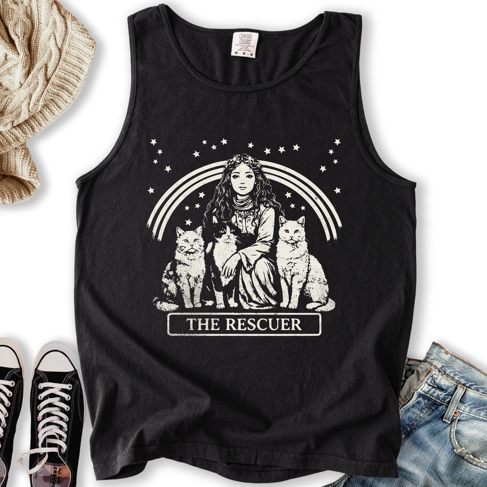The Rescuer Tank - Adult & Kids T-Shirts, Sweatshirts & Hoodies apparel design preview 1