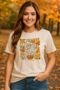 Southernology Thankful Grateful Pumpkins Fall Comfort - Adult & Kids T-Shirts, Sweatshirts & Hoodies apparel design preview 1