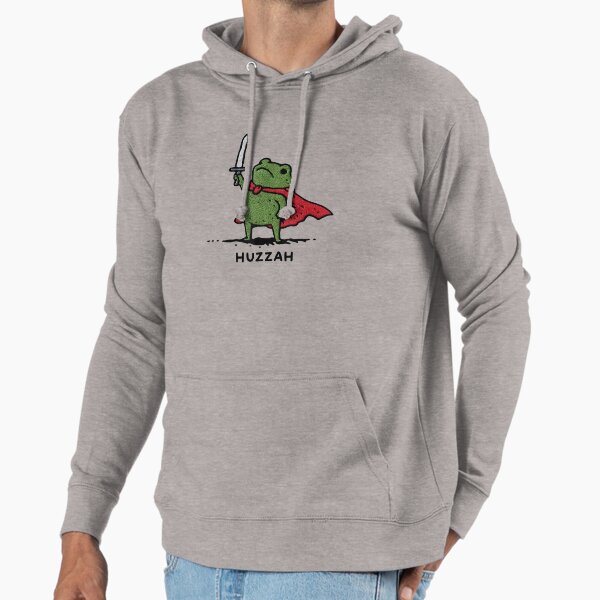 Huzzah Frog With Sword - Adult & Kids T-Shirts, Sweatshirts & Hoodies apparel design preview 1