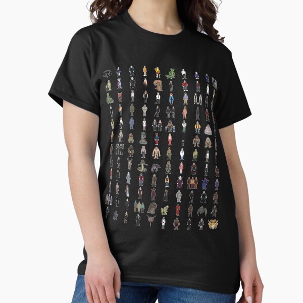 BTVS Mini Monsters Complete Series - Adult & Kids T-Shirts, Sweatshirts & Hoodies apparel design preview 1