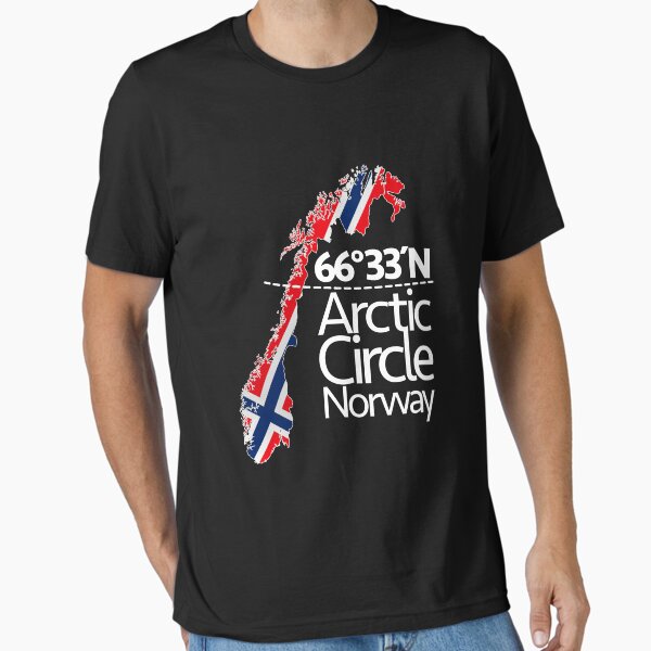 Arctic Circle Norway 66° 33' North - Adult & Kids T-Shirts, Sweatshirts & Hoodies apparel design preview 1