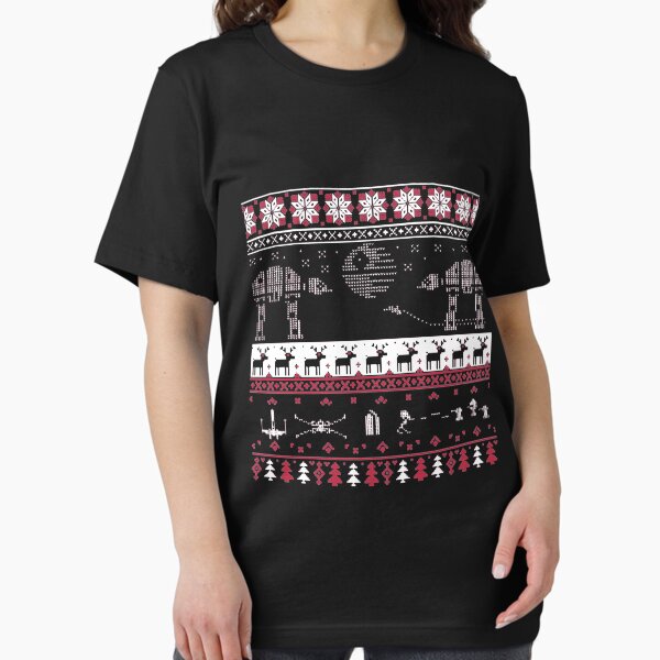 Christmas Xmas Sci Fi Space Ugly Sweater - Adult & Kids T-Shirts, Sweatshirts & Hoodies apparel design preview 1