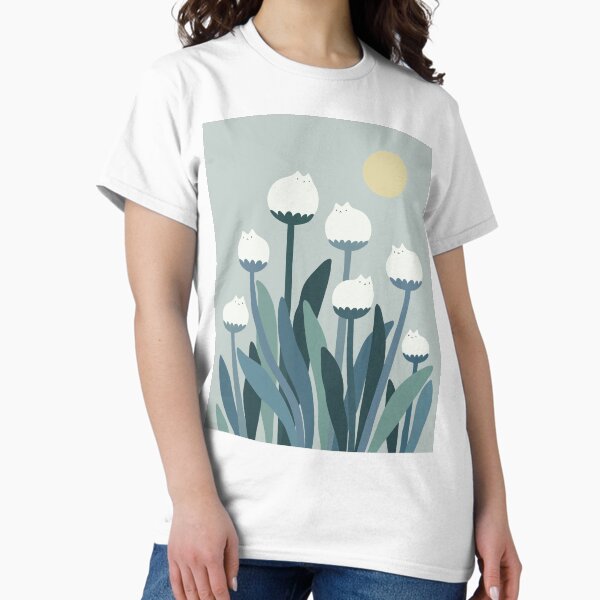 Cat and Plant 76 - Adult & Kids T-Shirts, Sweatshirts & Hoodies apparel design preview 1