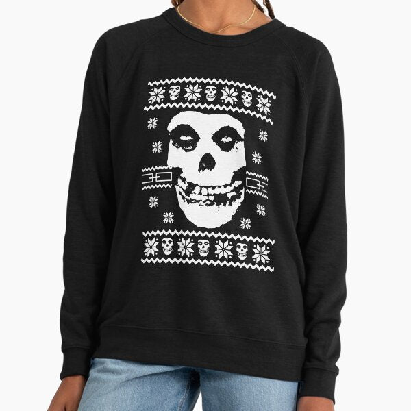 Misfits Christmas Jumper Crimson Ghost Punk - Adult & Kids T-Shirts, Sweatshirts & Hoodies apparel design preview 1