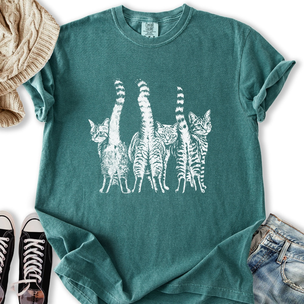 Cats Butts - Adult & Kids T-Shirts, Sweatshirts & Hoodies apparel design preview 2