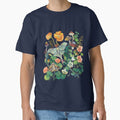 Floral Luna Moth - Adult & Kids T-Shirts, Sweatshirts & Hoodies apparel design preview 1